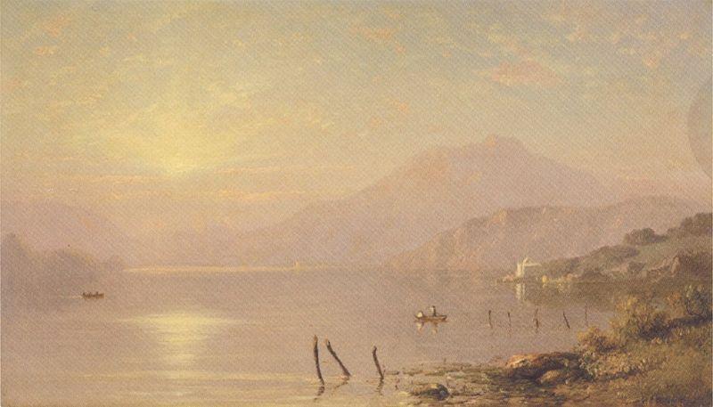 Sanford Gifford Morning on the Hudson